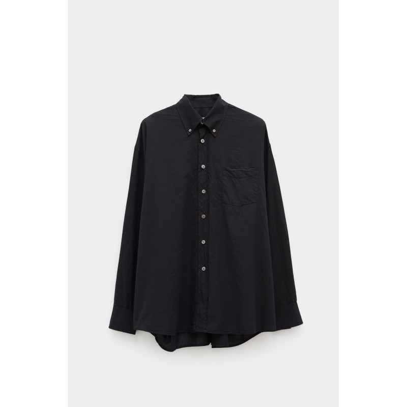 OUR LEGACY BLACK VOILE BORROWED BD SHIRT
