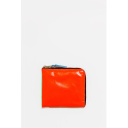 COMME DES GARCONS WALLET GREEN ORANGE 3100SF WALLET