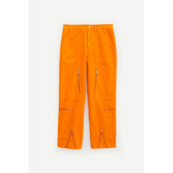 STUSSY ORANGE FLIGHT RIPSTOPPIG DYED PANT