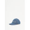 LANVIN BLUE DENIM BASEBALL CAP