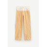 LANVIN VANILLA TWISTE EFFET DEGRADE DENIM TROUSER