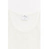 COURREGES SAND AC FISHNET TANK TOP