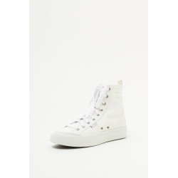 COURREGES HERITAGE WHITE CANVAS 01 SNEAKERS