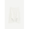 COURREGES HERITAGE WHITE DROP JERSEY BODYSUIT