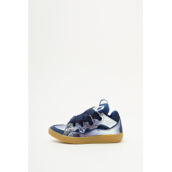 LANVIN CORNFLOWER CURB SNEAKERS