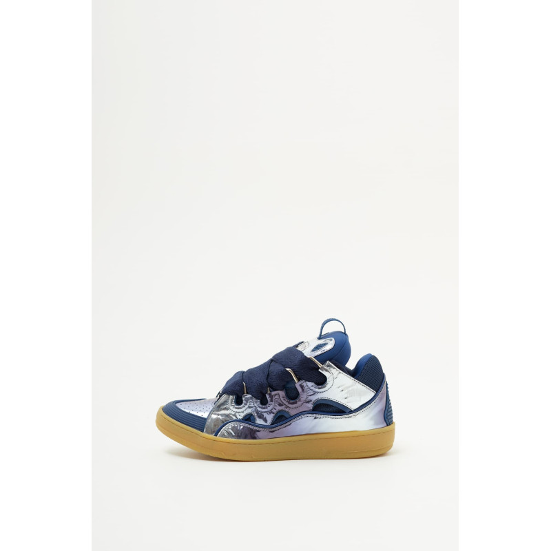 LANVIN CORNFLOWER CURB SNEAKERS