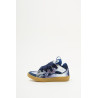 LANVIN CORNFLOWER CURB SNEAKERS
