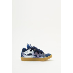 LANVIN CORNFLOWER CURB SNEAKERS