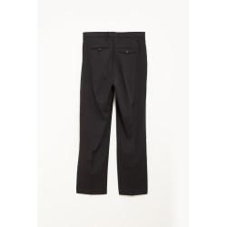 OUR LEGACY BLACK WORSTED CHINO 22 TROUSERS