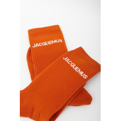JACQUEMUS ORANGE JACQUEMUS SOCKS