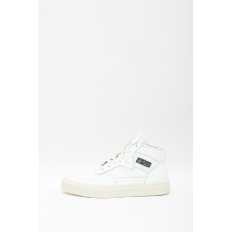 RHUDE WHITE CABRIOLETS HI SNEAKERS
