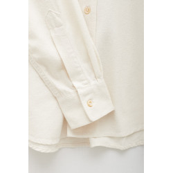 OUR LEGACY WHITE SILK CLASSIC SHIRT