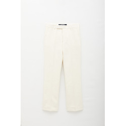 JACQUEMUS OFF WHITE LE PANTALON FEIJOA TROUSER