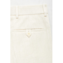 JACQUEMUS OFF WHITE LE PANTALON FEIJOA TROUSER