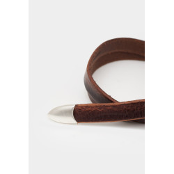 OUR LEGACY BROWN 2 CM BELT