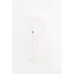 COURREGES HERITAGE WHITE COCOON HOODED FLEECE MITTENS