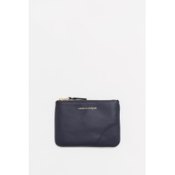 COMME DES GARCONS WALLET NAVY SA8100 WALLET