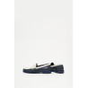 RHUDE NAVY WHITE SLIP ON LOAFER