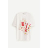 LANVIN WHITE IMPRIME BONBONS T SHIRT